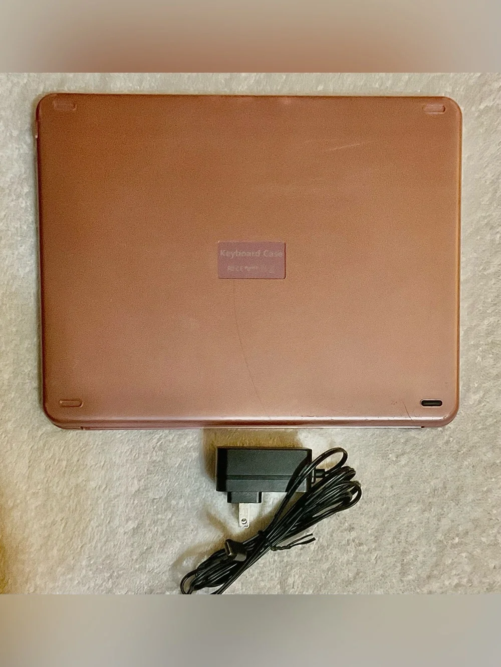 Keyboard Case 4 CERTAIN iPadS WITH A 360° Rotatable Protective Cover,(Rose Gold)